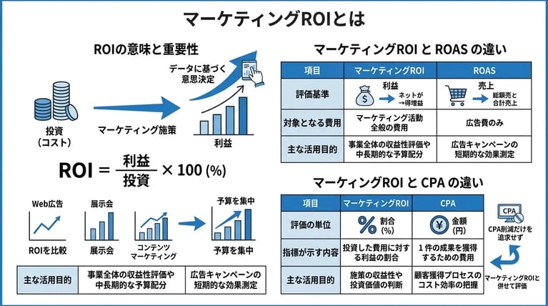 マーケティングROIとは