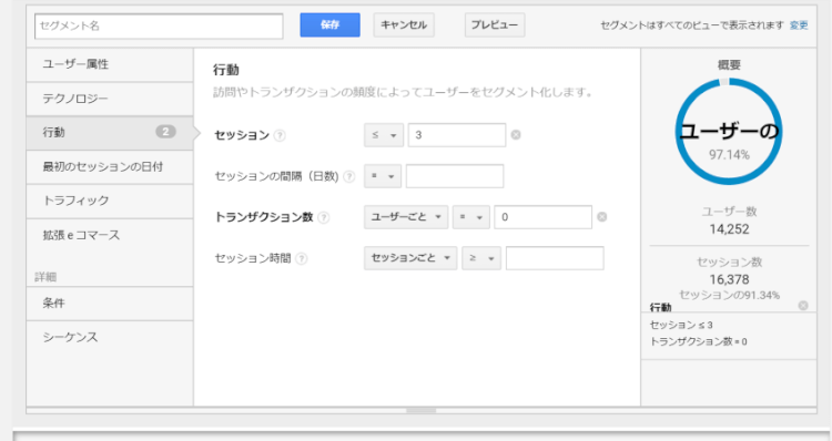 オリジナルの新規訪問
