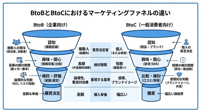 TOFUにおけるマーケティングファネル施策のポイント
