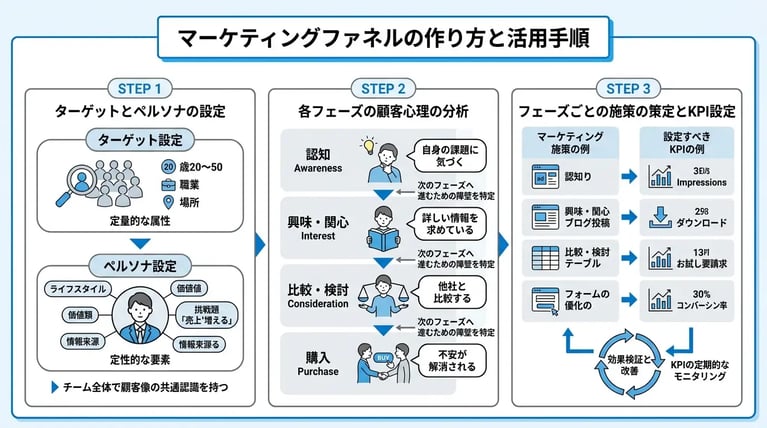 BOFUにおけるマーケティングファネル施策のポイント