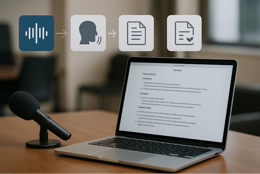 AI議事録の基本機能と仕組み