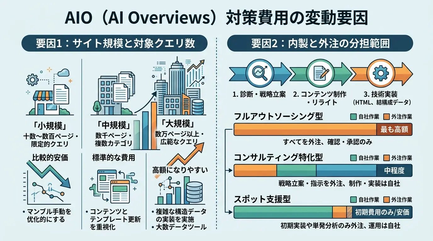 費用を左右する要因