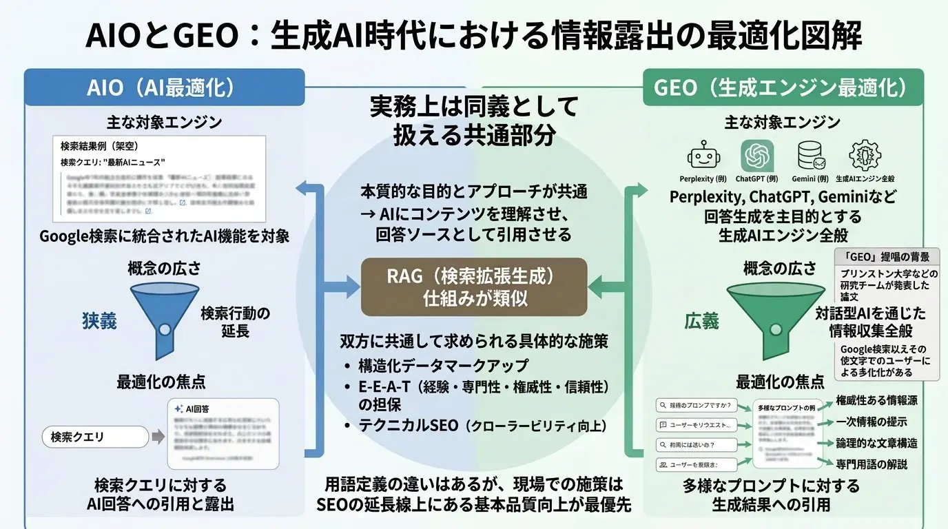 AIOとGEOの違い