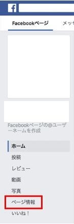 ページ情報の入力