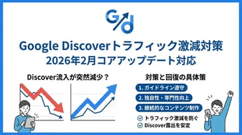 【2026年2月】Discoverコアアップデートの最新情報とトラフィック激減を防ぐ対策