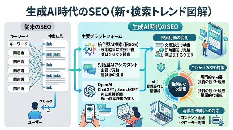 生成AI時代のSEOの最新動向