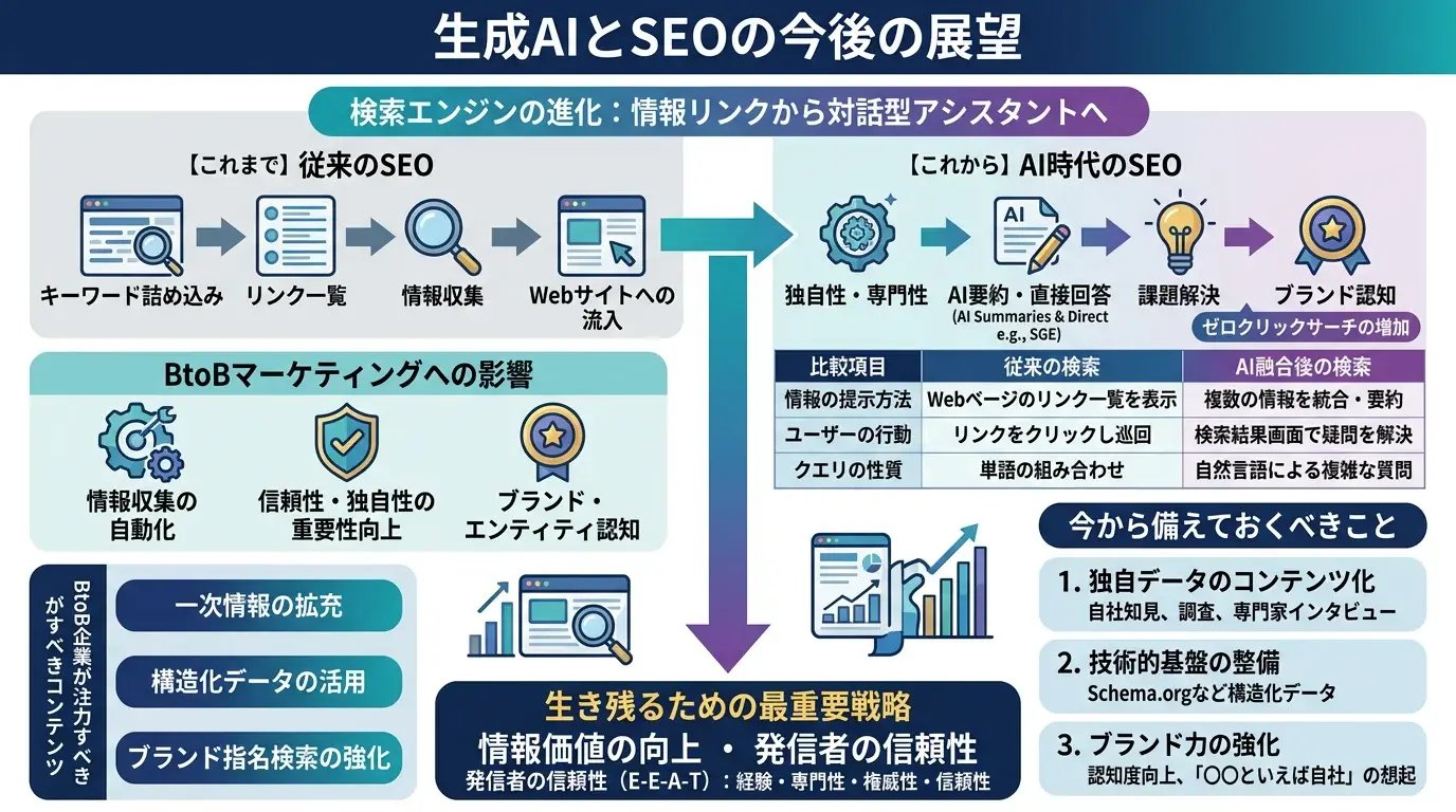 生成AIとSEOの今後の展望