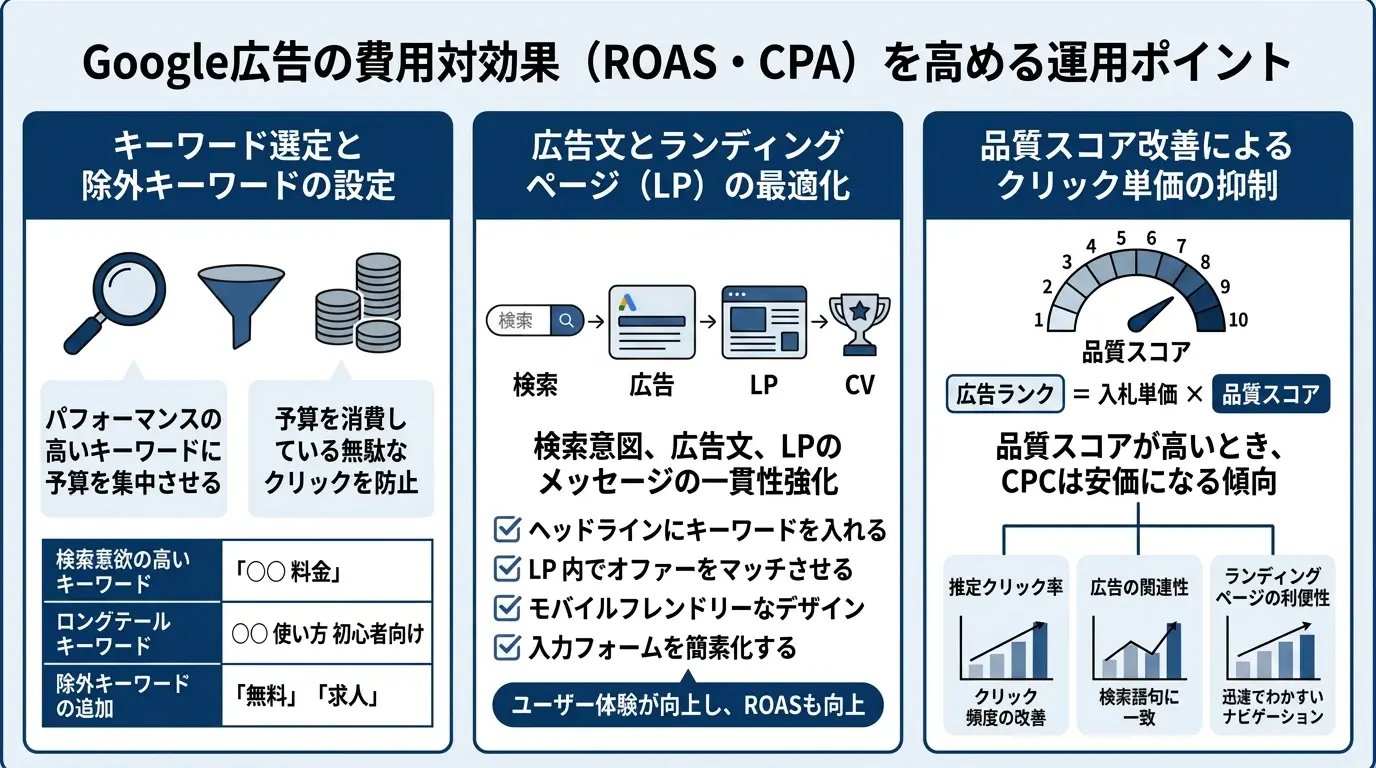 業界・目的別のGoogle広告費用目安