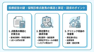 保険診療の点数表の見方とは？基本構造とクリニック経営への活用法