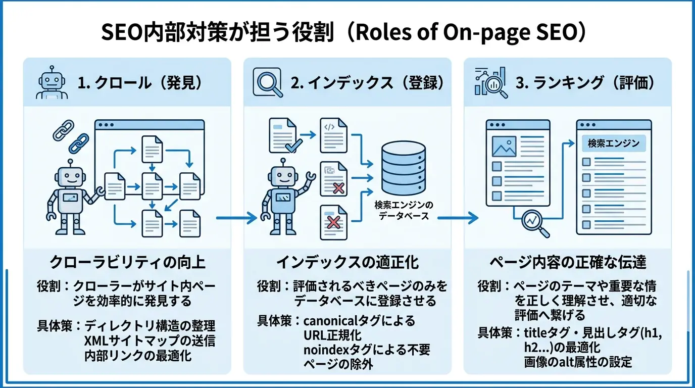 内部対策が担う役割