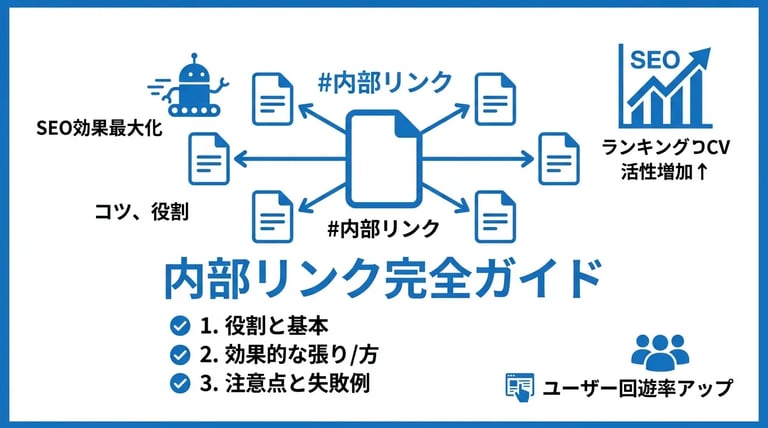 内部リンクとは?SEO効果を最大化する張り方のコツとベストプラクティス
