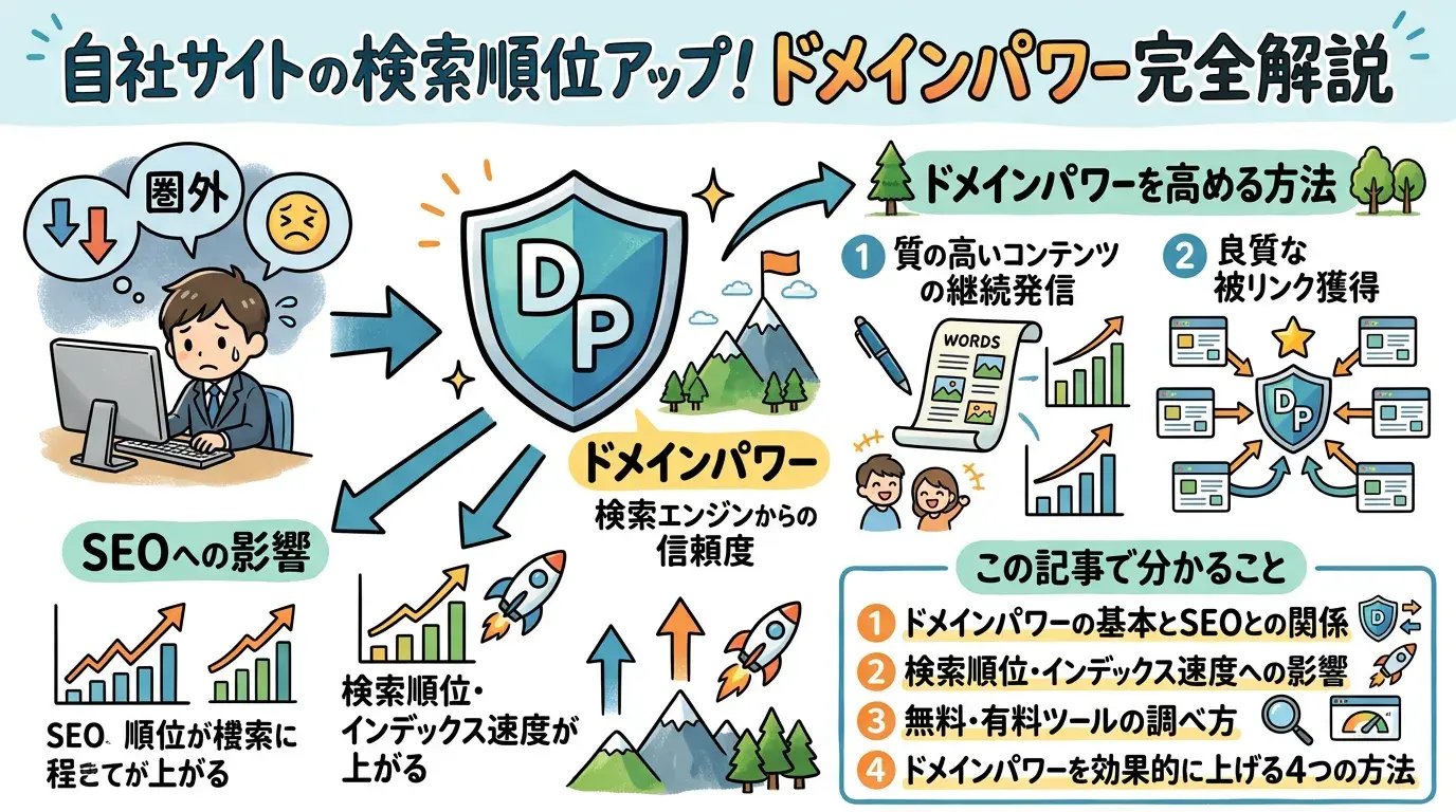 ドメインパワーとは？SEOへの影響や調べ方・上げる方法を徹底解説
