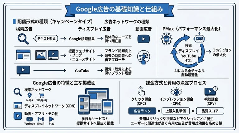 Google広告とは?仕組みや種類・費用から効果的な出し方まで解説
