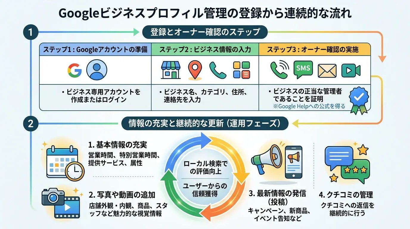 登録から運用までの全体像
