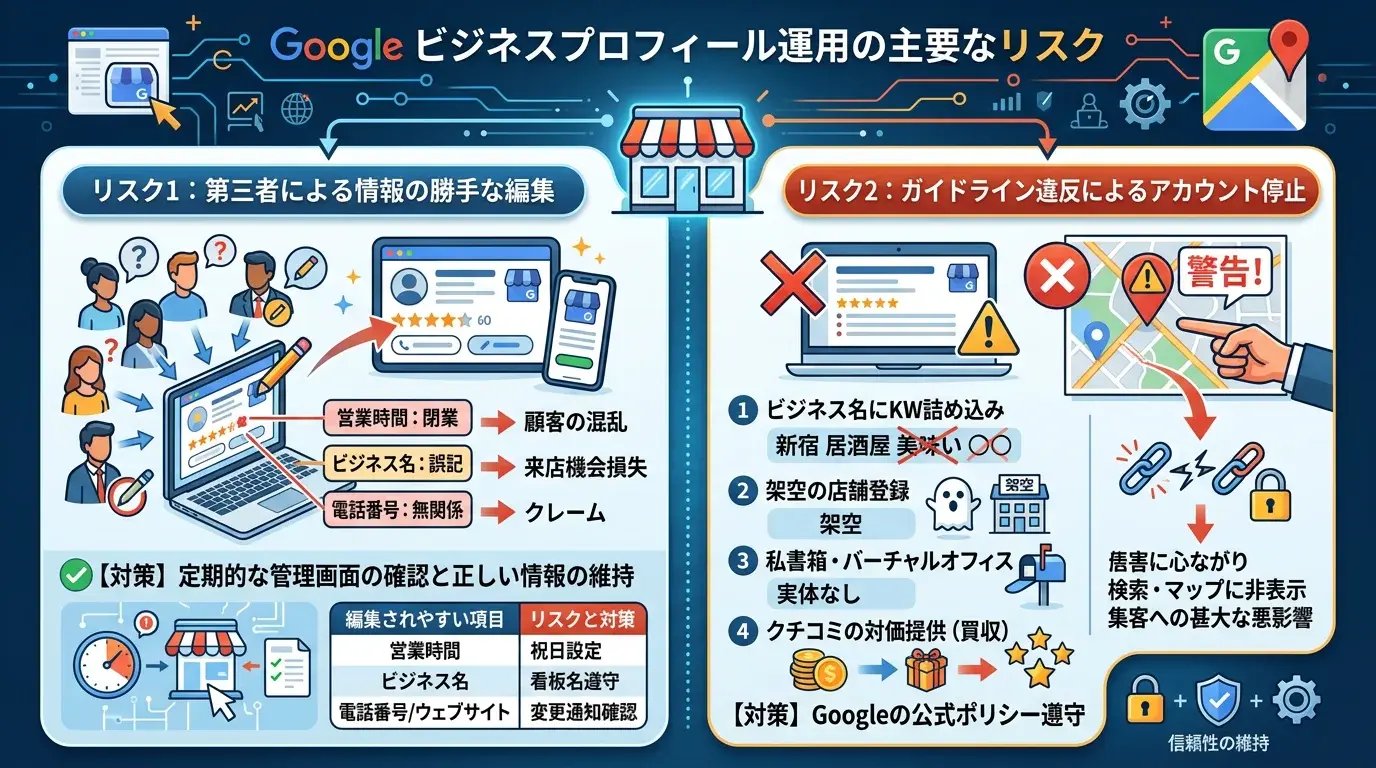 運用で注意すべきリスク
