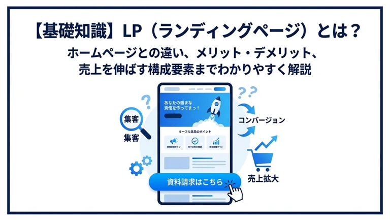 LPとは何か?Webマーケティングで売上を劇的に伸ばす基礎知識と成功事例