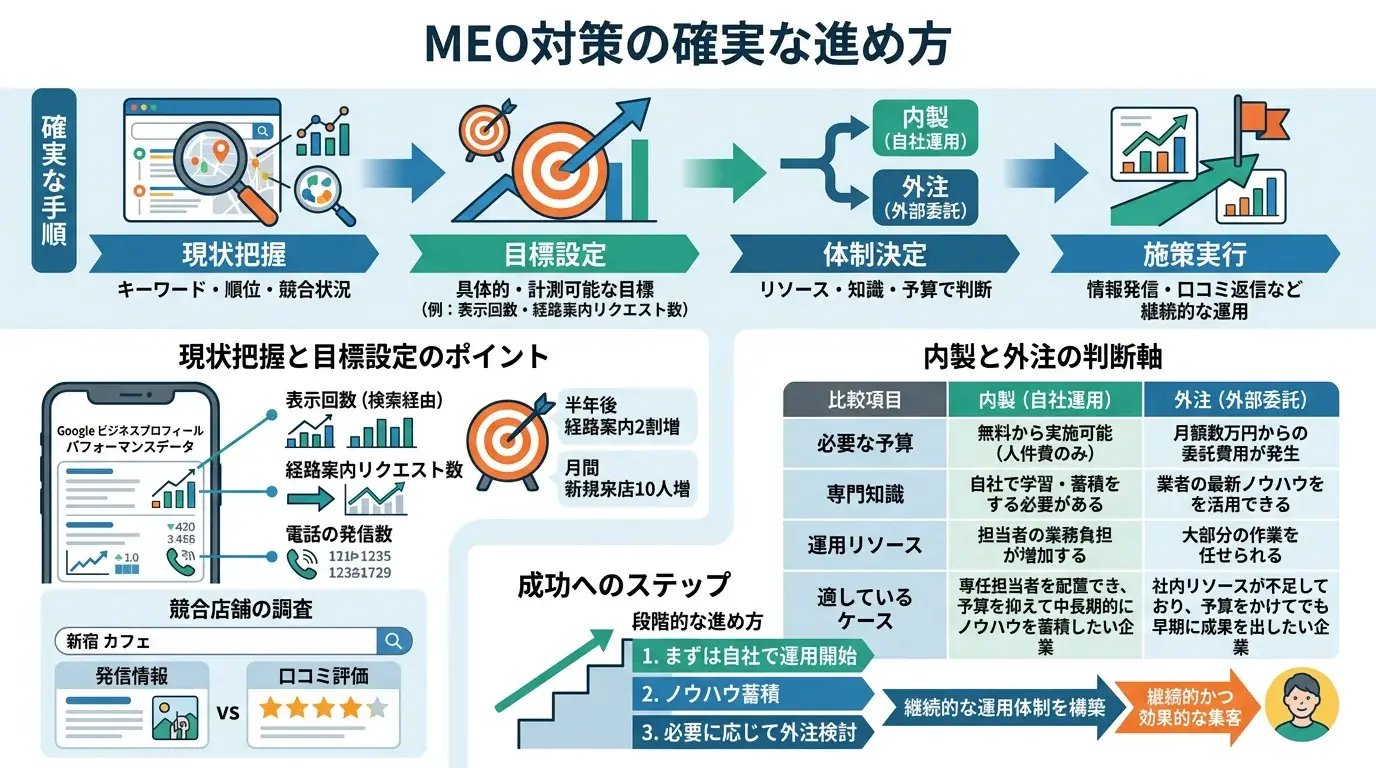 MEO対策の進め方