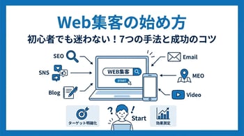 Web集客とは？初心者でも必ず成功する7つの手法とコツ