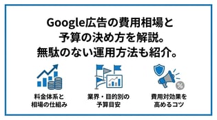 Google広告の費用相場はいくら？料金の仕組みや予算設定のポイントを解説